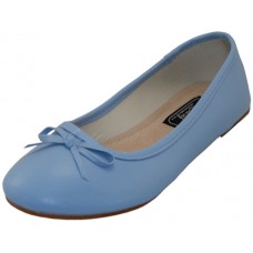 S8500L-Lt. Blue  - Wholesale Women's "EasyUSA" Comfort Ballet Flat Shoes  ( *Light Blue Color ) *Close Out $2.00/Pr Case $36.00